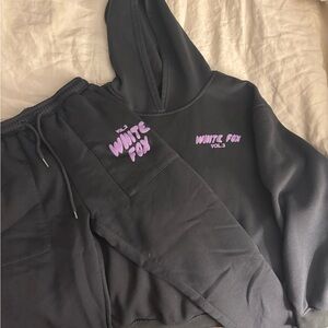 White Fox sweat set